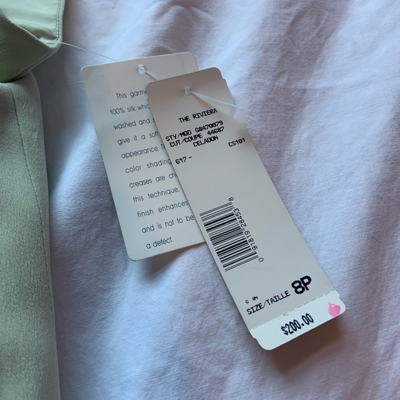 Vintage silk dress - Picture 3 of 4